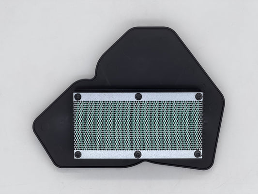 Black protective cover with a honeycomb pattern on a white background