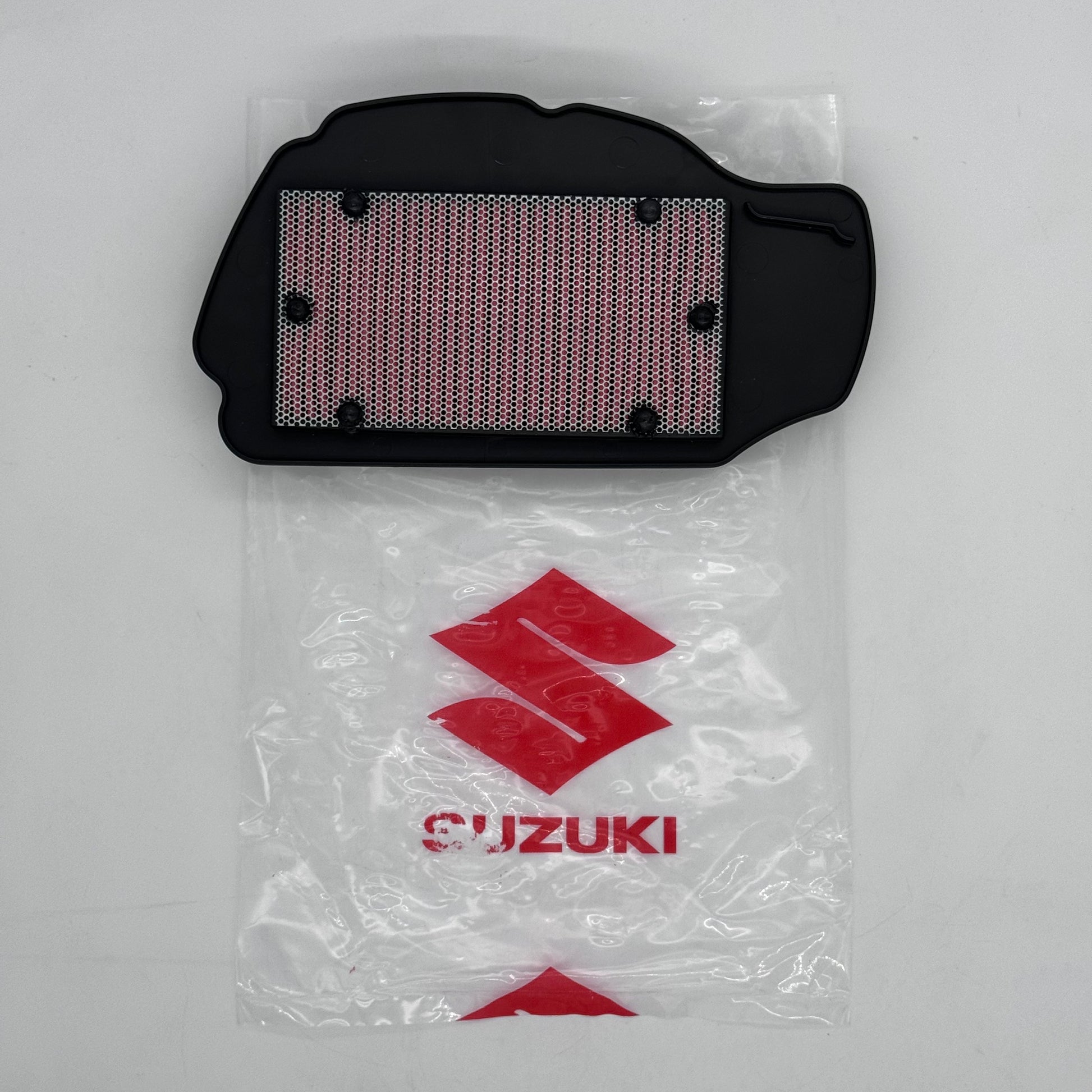 Suzuki air filter packaging on a white background