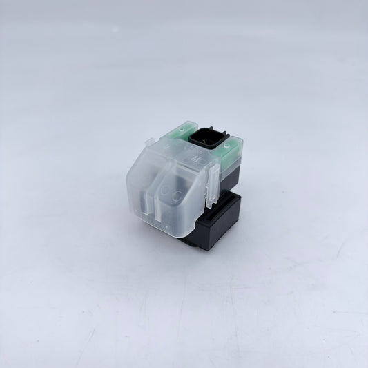 Mechanical keyboard switch on a white background