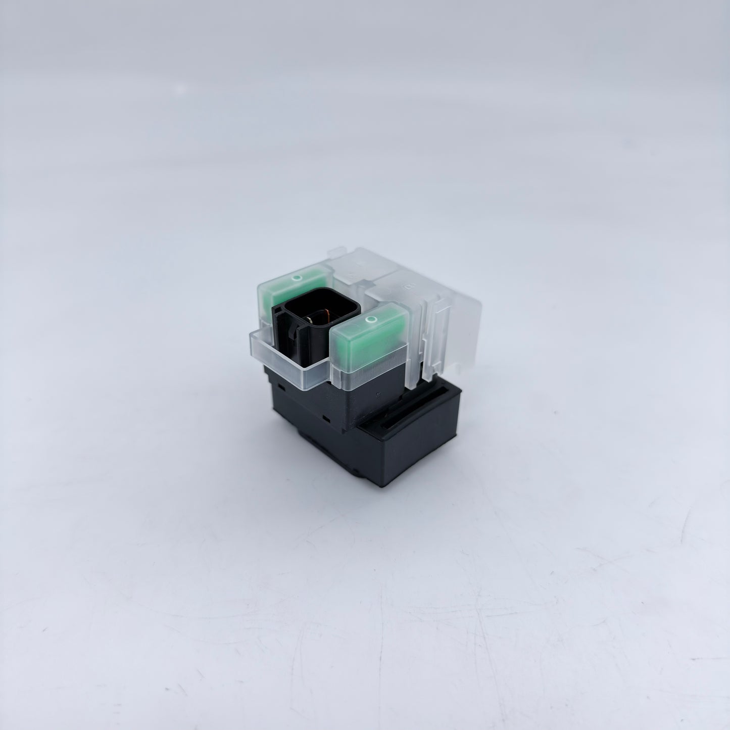 Small mechanical component on a white background