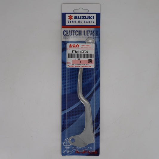 Suzuki clutch lever in packaging on a gray background